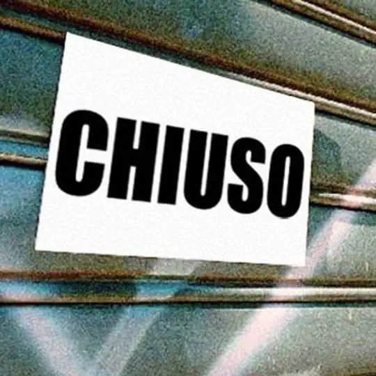 Negozio chiuso